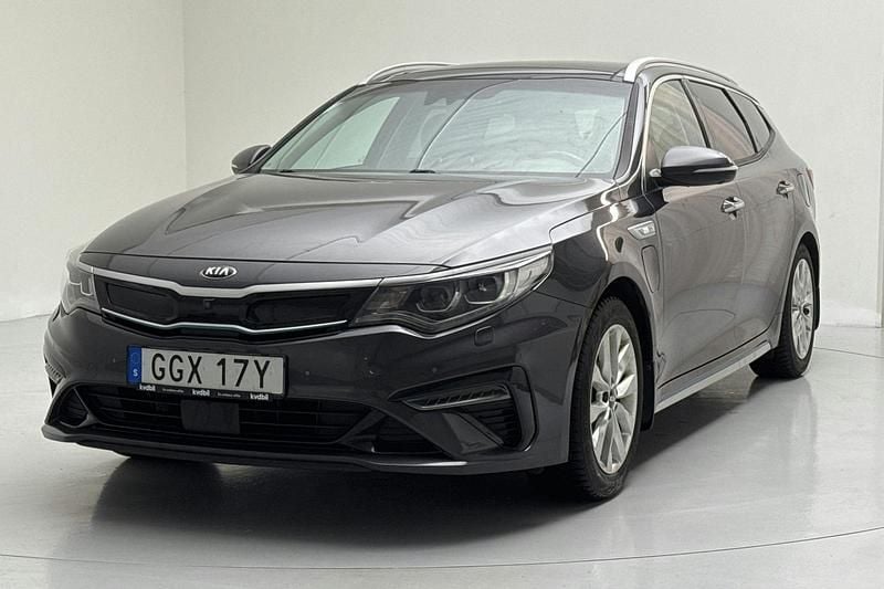 Grå Begagnad 2019 Kia Optima Advance Kombi | 119 000 kr (Superpris) - Bild 1/4