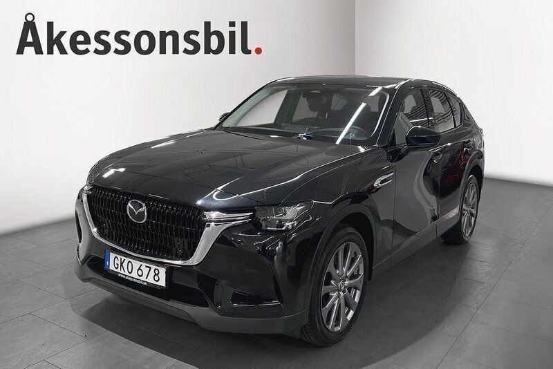 Jet black mica Begagnad 2023 Mazda CX-60 Exclusive SUV | 419 900 kr (Superpris) - Bild 1/4