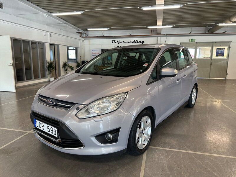 Grå Begagnad 2010 Ford Grand C-Max Trend Minibuss | 59 900 kr (Lite dyr) - Bild 1/4