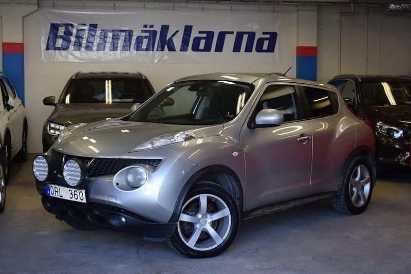 Begagnad Nissan Juke S 190 HK (139 kW) 2010 Silver SUV