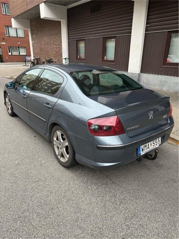Grå Begagnad 2005 Peugeot 407 Sedan | 22 500 kr (Lite dyr) - Bild 1/4