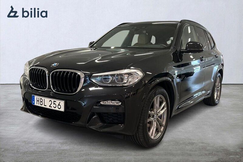Svart Begagnad 2018 BMW X3 M Sport SUV | 409 900 kr (Dyr) - Bild 1/4