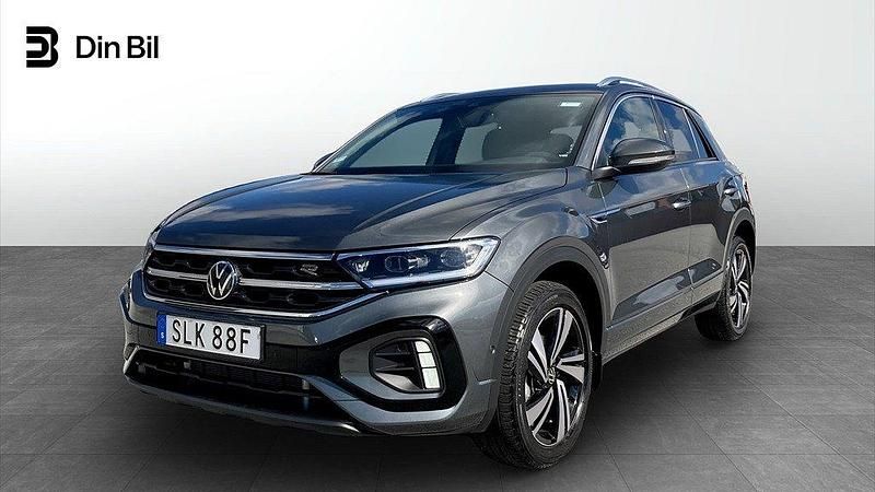 Grå Begagnad 2024 VW T-Roc R-line SUV | 359 900 kr - Bild 1/4