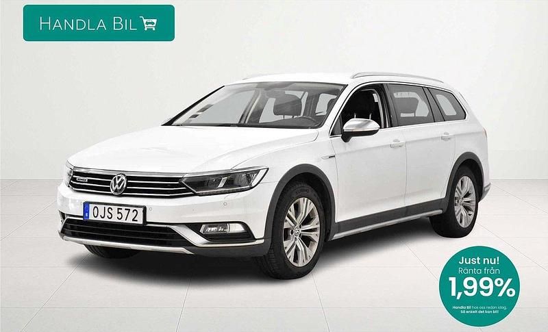 Vit Begagnad 2016 VW Passat Alltrack Kombi | 169 900 kr (Marknadspris) - Bild 1/3