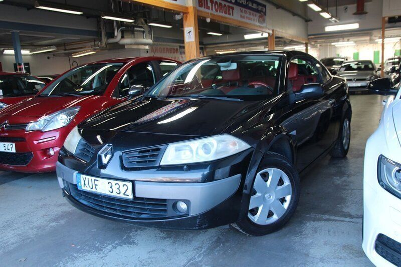 Svart Begagnad 2006 Renault Mégane Cabriolet Cab | 39 999 kr (Lite dyr) - Bild 1/4