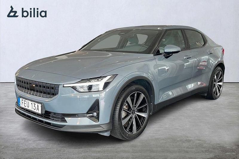 Grå Begagnad 2021 Polestar 2 Pilot Sedan | 389 900 kr (Marknadspris) - Bild 1/3