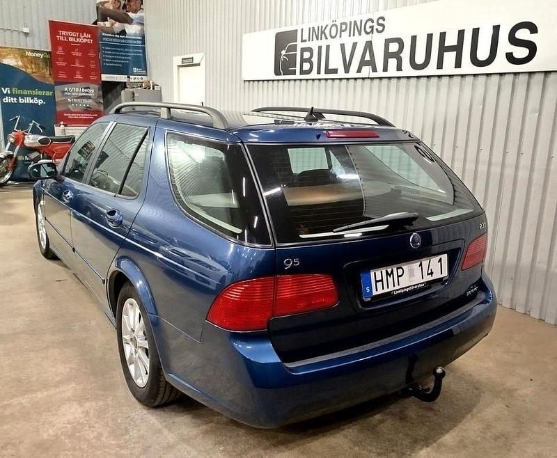 Begagnad Saab 9-5 185 HK (136 kW) 2008 Blå Kombi