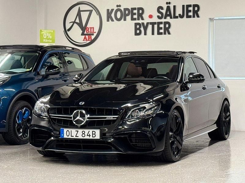 Svart Begagnad 2019 Mercedes E63S AMG AMG Sedan | 779 900 kr (Superpris) - Bild 1/4