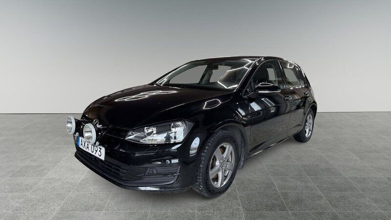 Svart Begagnad 2016 VW Golf VII Halvkombi | 115 000 kr (Marknadspris) - Bild 1/3