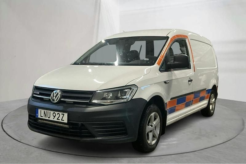 Vit Begagnad 2019 VW Caddy Maxi Minibuss | 85 000 kr - Bild 1/4
