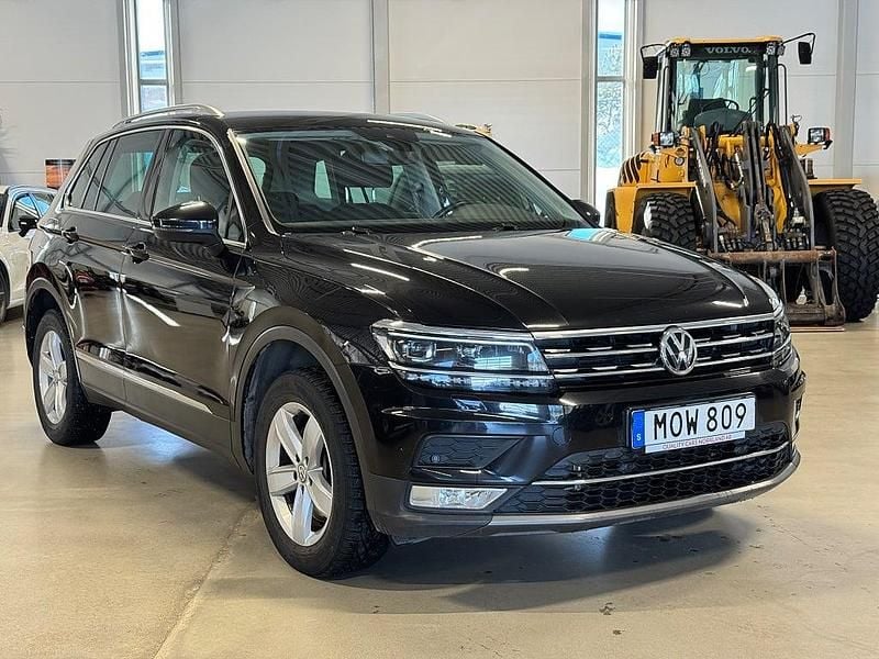 Begagnad VW Tiguan 190 HK (139 kW) 2017 Svart SUV