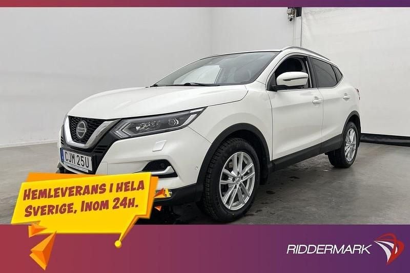 Vit Begagnad 2019 Nissan Qashqai 360º SUV | 179 800 kr (Marknadspris) - Bild 1/3