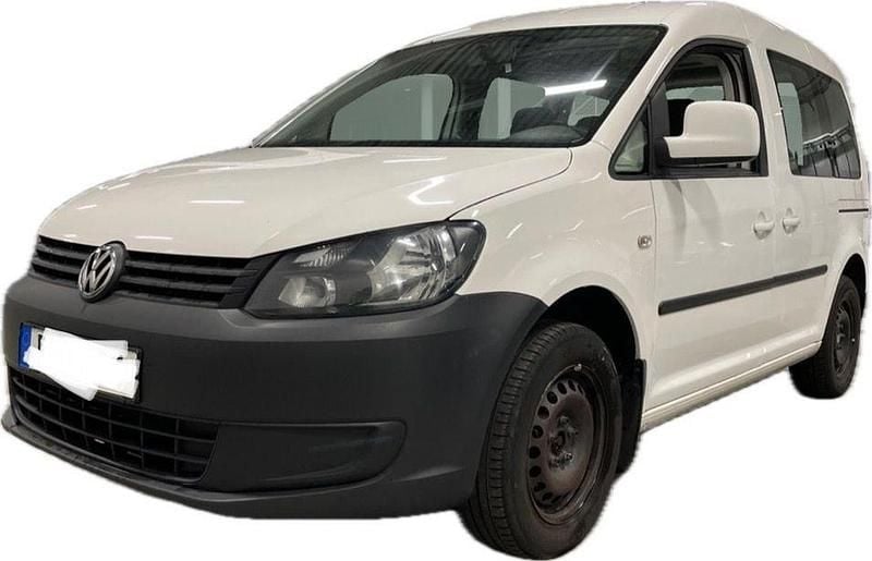 Mörkblå (vit ) Begagnad 2015 VW Caddy Life Minibuss | 64 000 kr - Bild 1/1