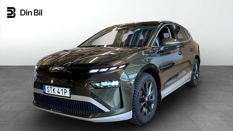 Grön Begagnad 2026 Skoda Enyaq iV SUV | 554 900 kr (Marknadspris) - Bild 1/4