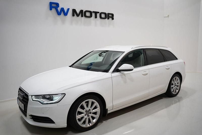 Vit Begagnad 2014 Audi A6 Proline Kombi | 124 800 kr (Marknadspris) - Bild 1/4