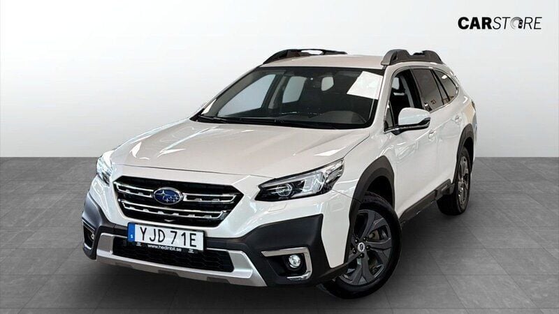 Vit Begagnad 2021 Subaru Outback SUV | 329 900 kr (Marknadspris) - Bild 1/4