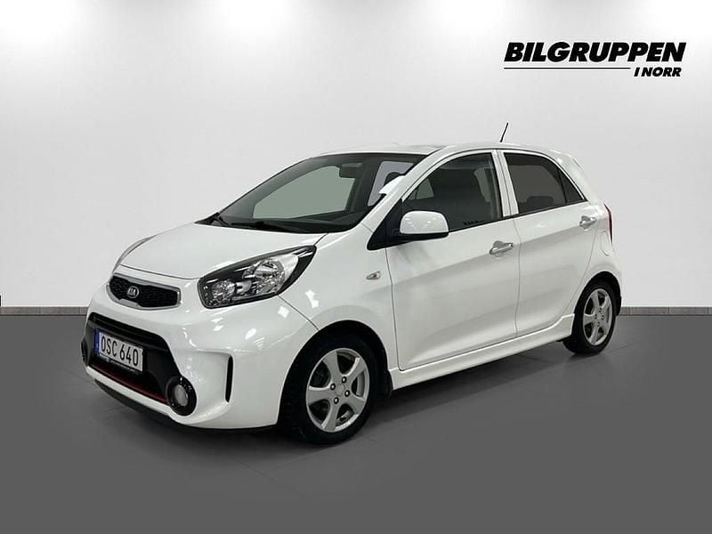 Vit Begagnad 2016 Kia Picanto Halvkombi | 89 900 kr (Marknadspris) - Bild 1/4