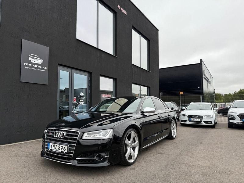 Svart Begagnad 2017 Audi S8 plus Sedan | 510 000 kr - Bild 1/4