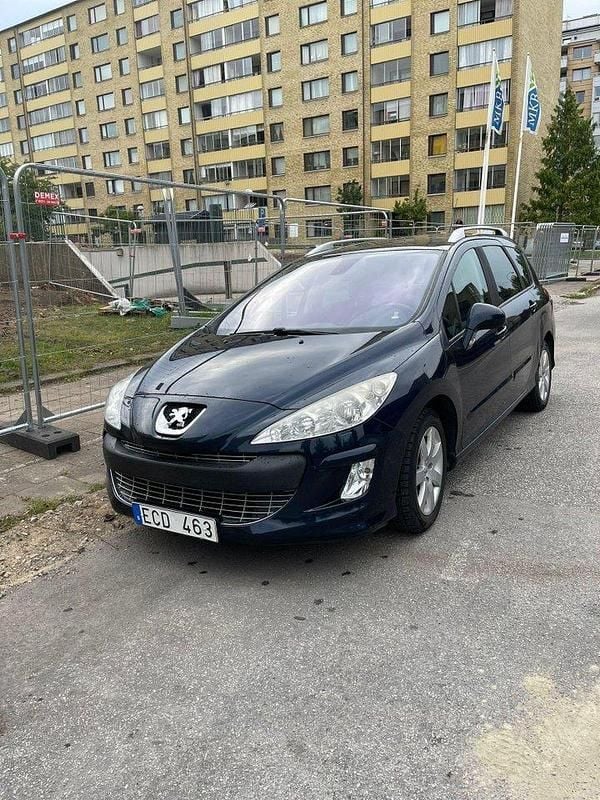 Blå Begagnad 2009 Peugeot 308 Kombi | 29 000 kr (Bra pris) - Bild 1/4