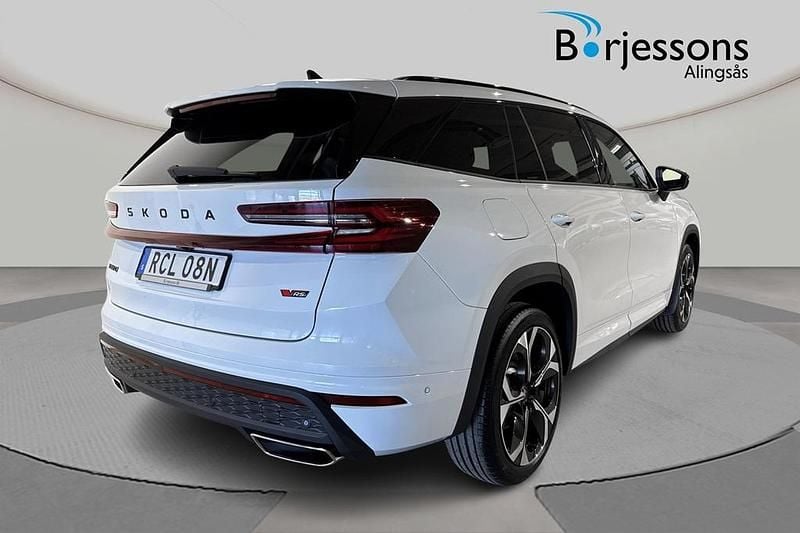 Ny Skoda Kodiaq RS 2026 Vit SUV