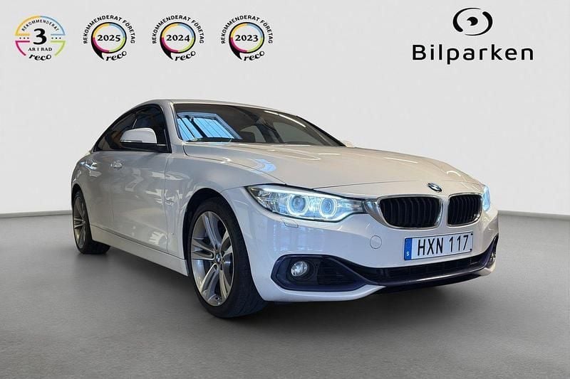 Vit Begagnad 2015 BMW 435 Gran Coupé Sport Line Sportkupé | 219 990 kr (Marknadspris) - Bild 1/4
