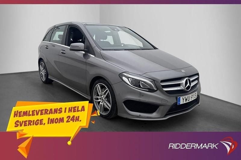 Mgrå Begagnad 2018 Mercedes 220 AMG Sedan | 239 900 kr - Bild 1/3