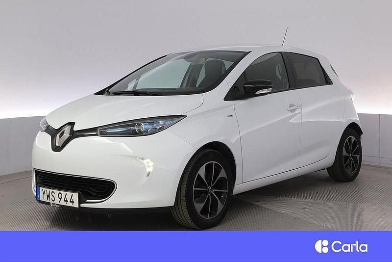 Vit Begagnad 2018 Renault Zoe Bose Edition Halvkombi | 124 900 kr (Marknadspris) - Bild 1/4