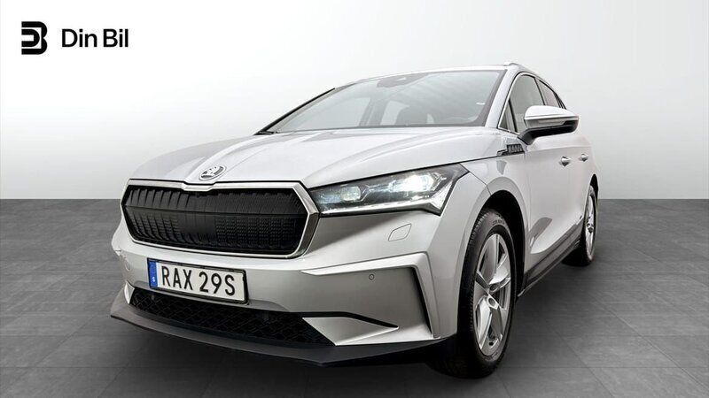 Silver Begagnad 2023 Skoda Enyaq iV SUV | 419 000 kr (Marknadspris) - Bild 1/4