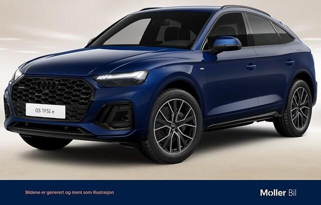 Navarrablå metallic Begagnad 2025 Audi Q5 Sportback S-Line SUV | 639 900 kr - Bild 1/4