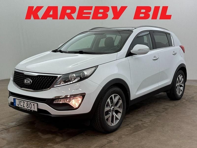 Vit Begagnad 2015 Kia Sportage SUV | 93 900 kr (Marknadspris) - Bild 1/4