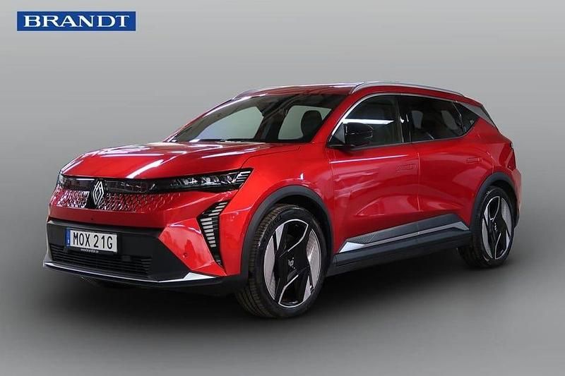 Röd Begagnad 2024 Renault Scénic Iconic Minibuss | 489 900 kr (Marknadspris) - Bild 1/4