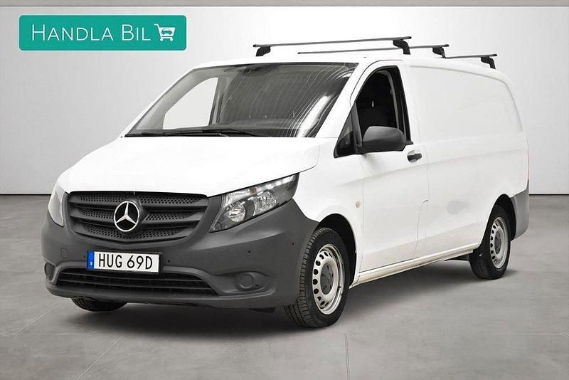 Vit Begagnad 2021 Mercedes Vito Minibuss | 174 900 kr (Bra pris) - Bild 1/4