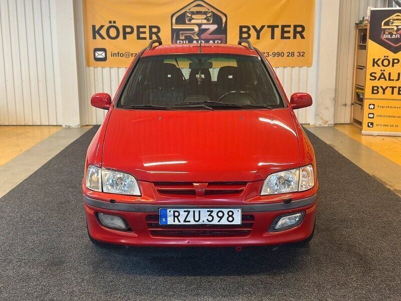 Röd Begagnad 2000 Mitsubishi Space Star Kombi | 24 900 kr (Marknadspris) - Bild 1/4
