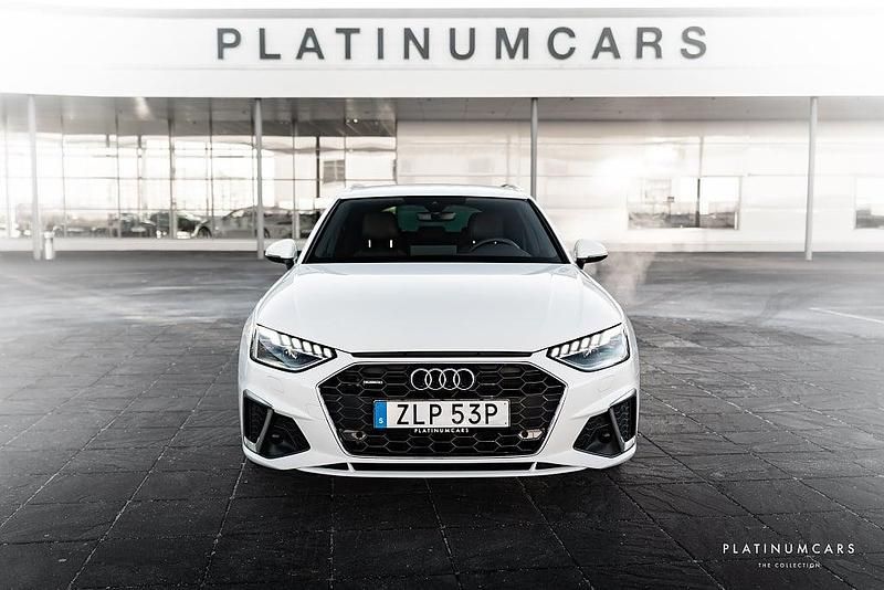 Begagnad Audi A4 S-Line 204 HK (150 kW) 2022 Vit Kombi