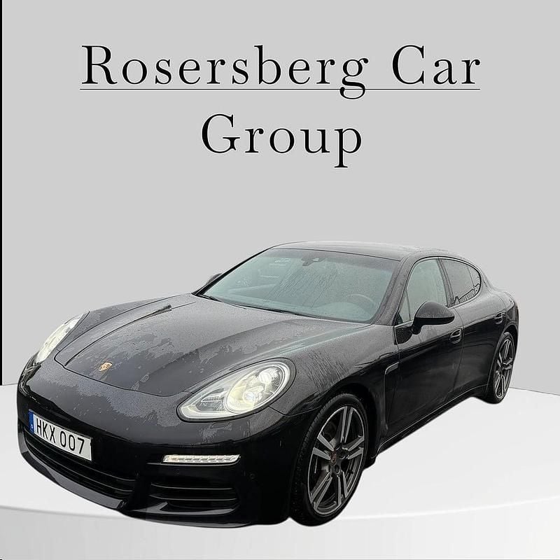 Svart Begagnad 2014 Porsche Panamera Sport Halvkombi | 399 900 kr - Bild 1/4