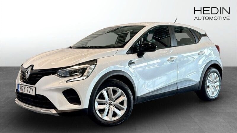 Vit (white) Begagnad 2021 Renault Captur Zen SUV | 189 900 kr (Bra pris) - Bild 1/4