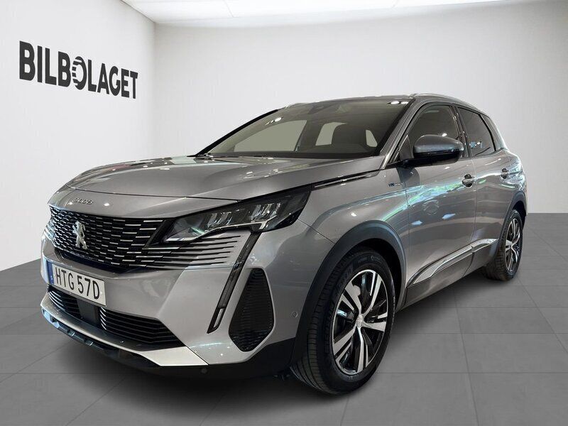 Grå Begagnad 2021 Peugeot 3008 SUV | 284 800 kr (Marknadspris) - Bild 1/4