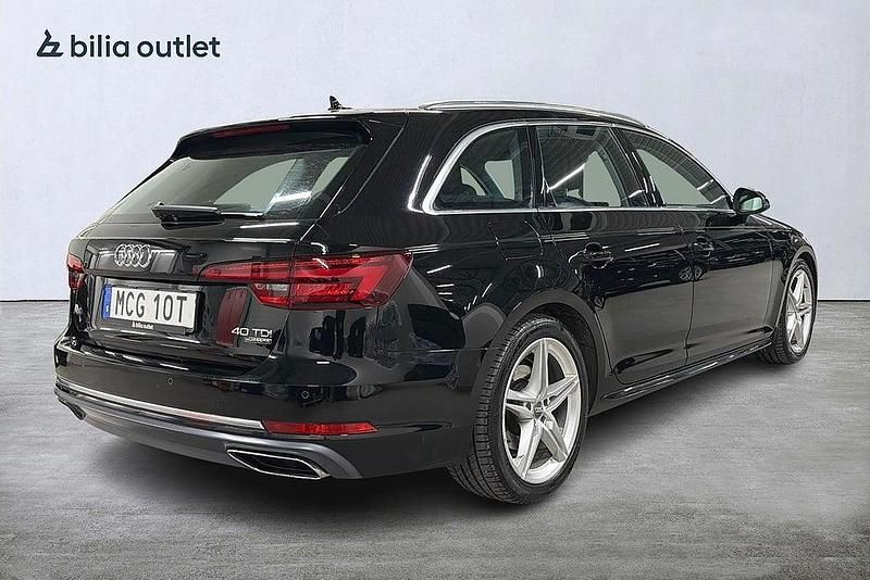 Begagnad Audi A4 Proline 190 HK (139 kW) 2019 Svart Kombi
