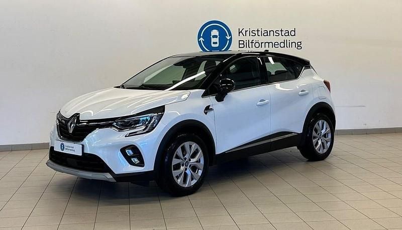 Vit Begagnad 2020 Renault Captur Intens SUV | 184 900 kr (Marknadspris) - Bild 1/4