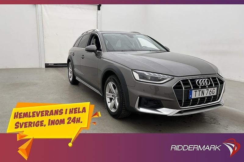 Grå Begagnad 2020 Audi A4 Allroad Sport Kombi | 329 900 kr (Marknadspris) - Bild 1/3