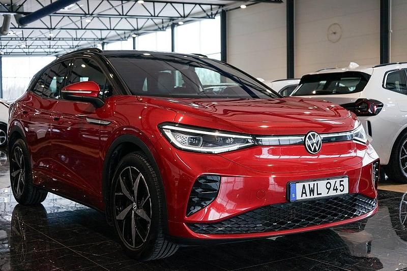 Begagnad VW ID.4 GTX 219 kW (299 HK) 2021 Röd SUV