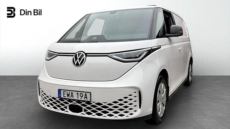 Vit (candyvit) Begagnad 2023 VW ID. Buzz Minibuss | 449 900 kr (Marknadspris) - Bild 1/4