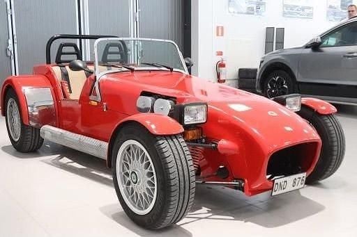 Röd Begagnad 1966 Lotus Super Seven Cab | 140 000 kr - Bild 1/4