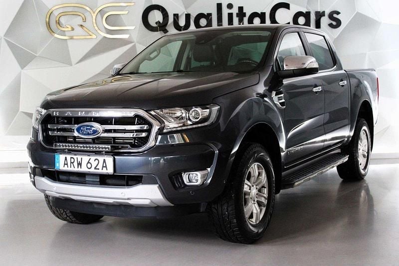 Grå Begagnad 2020 Ford Ranger Limited Pickup | 379 900 kr (Superpris) - Bild 1/4