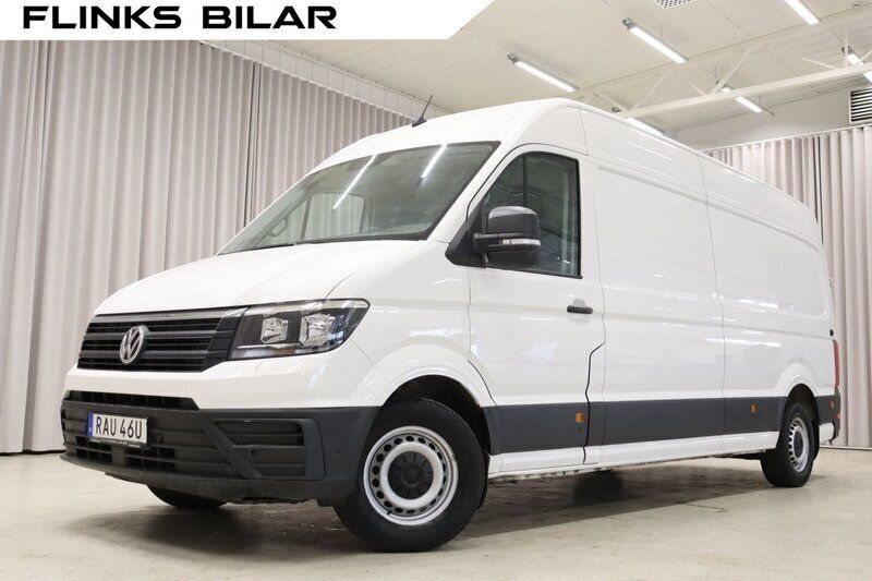 Vit Begagnad 2019 VW Crafter Van | 349 900 kr (Marknadspris) - Bild 1/4