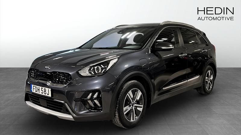 Svart Begagnad 2020 Kia Niro Advance SUV | 199 900 kr (Marknadspris) - Bild 1/4