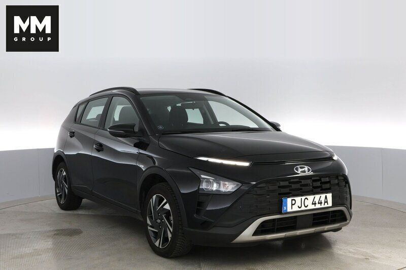 Svart Begagnad 2021 Hyundai Bayon Essential SUV | 209 000 kr (Marknadspris) - Bild 1/4