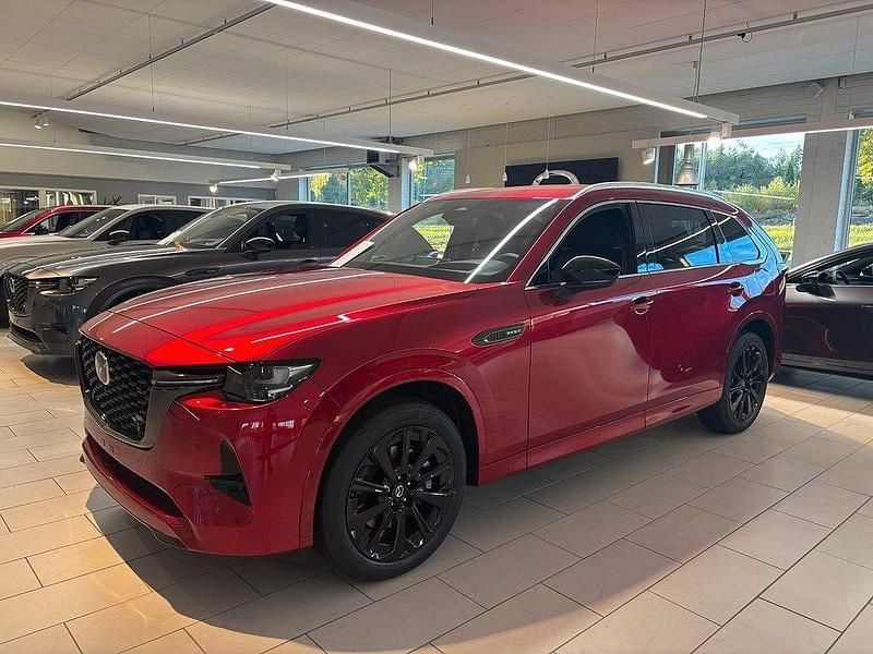 Ny Mazda CX-80 Homura-Line 327 HK (240 kW) 2025 Röd SUV