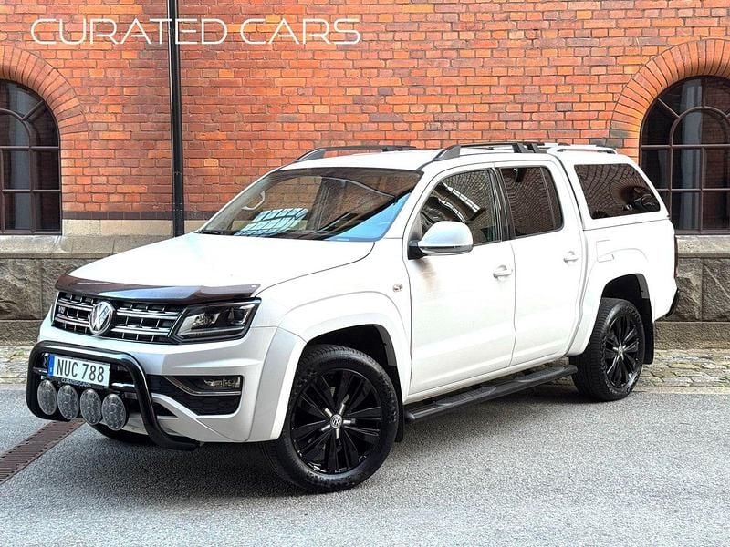 Vit Begagnad 2017 VW Amarok Aventura Pickup | 399 900 kr (Marknadspris) - Bild 1/4
