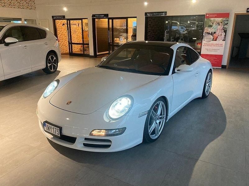 Vit Begagnad 2007 Porsche 911 Targa 4S Cab | 589 500 kr - Bild 1/4